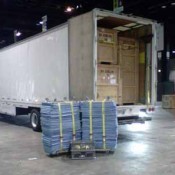 Truck inside MCLB Albany GA