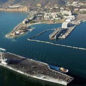 Naval Base Point Loma From sky