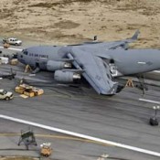 C17 has landed at Bagram Airfield