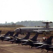 Military planes at Misawa Air Base