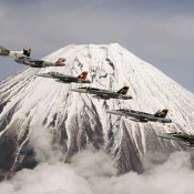 Planes near Naval Air Facility Atsugi