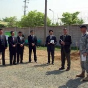 Important persons visits Camp Carroll