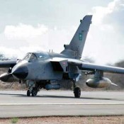 Plane at King Khalid air base