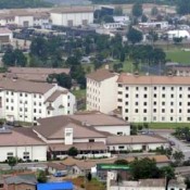 Camp Humphreys lodging in South Korea