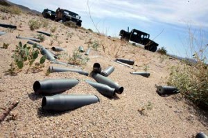 Twentynine palms California military base