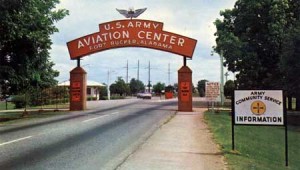 Entrance to Fort Rucker Military Base