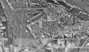 Maxwell Alabama air force base from sky