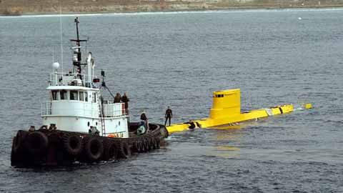 AUTEC Research AUTEC Research Submarine after successful operation
