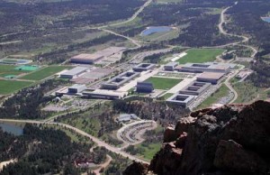 Air Force Academy Colorado From sky
