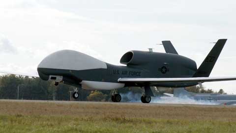 Beale Air Force Base Plans lands on Beale Air Force Base