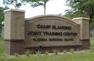CAMP BLANDING FL Front sign