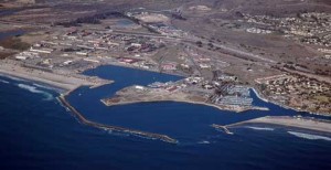 Camp Pendleton California from sky