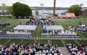 Coast Guard Academy Celebration at Stadium