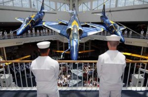 Corry Station Naval Interior with Planes