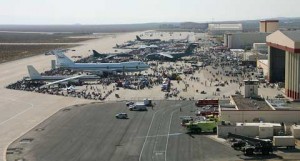 Edwards Air force Base Repairing Plane
