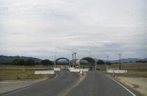 Fort Hunter Liggett Secured Entrance