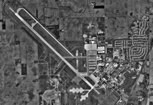 Grissom ARB Areal View From Sky