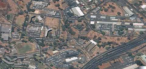 Honolulu Fort Shafter Honolulu Fort Shafter From Sky