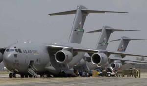 Military Plane at Keesler Air Force Base