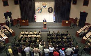 Conference inside MacDill AFB