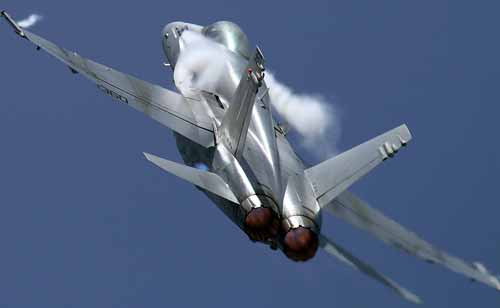 March Joint Plane Military Plane Hits Speed of sound near the March Joint AFB