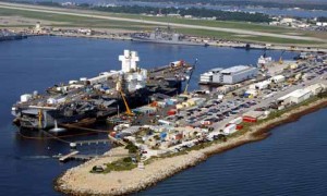 Mayport Military boat maintenance