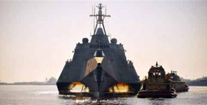 Mayport NS Military Boat in action