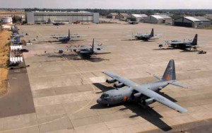 Military Planes at McClellan AFB
