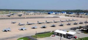 NAS JRB New Orleans Areal View to Planes