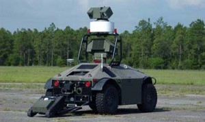 Automated military machinery test at Pacific Missile Range Facility