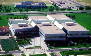 Peterson AFB from sky