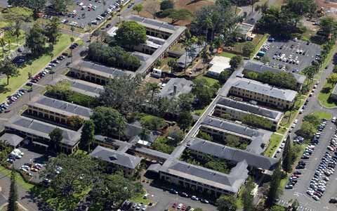 Schofield Barracks Schofield Barracks Hospital From Birds Point Of view