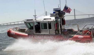 USCG Boat Practice in Auxiliary 7th District