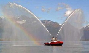 Coast Guard Boat at Research Development Center