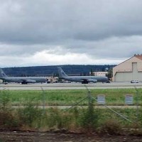Military Planes at Eilson air force base