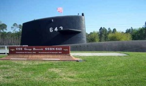 submarine at kings bay submarine base