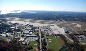 View from side to nas Brunswick