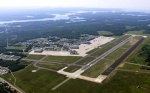 View from plane to nas brunswick
