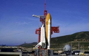 Vandenberg Air Force Base Rocket Before Launch
