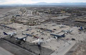 Airshow at Nellis AFB