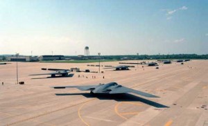 B2 Spirit Stealth Bomber at Whiteman AFB