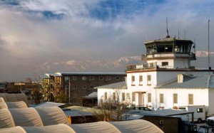 Beautiful look to Bagram Airfield