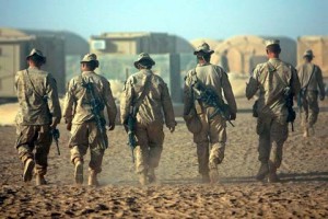 Camp Dwyer elite team