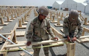 Camp Leatherneck is still underconstruction