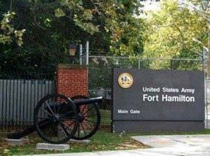 Sign of Fort Hamilton