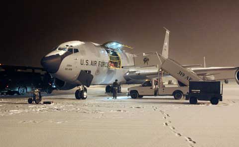 Grand Forks in Winter Winter has covered Grand Forks