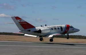 Plane HU 25C 2140 at Cape Cod USCG