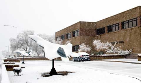 Holloman AFB Monument Monument at Holloman AFB territory