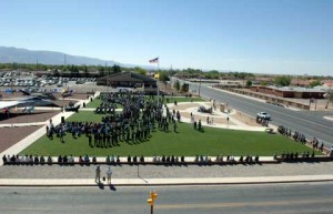 Areal view of Holloman AFB