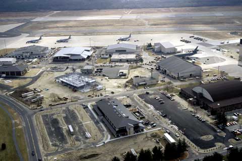 Areal View of McGuire Air Force Base